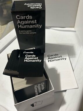 Cards Against Humanity Party Card Game - Black